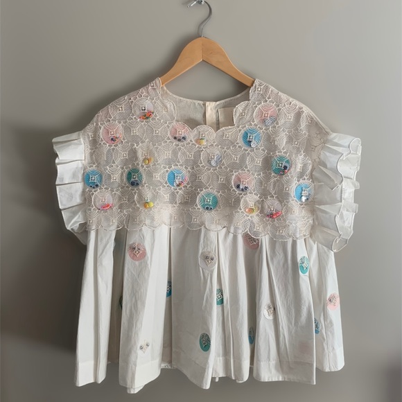 Anthropologie Carousel Swing Top - Picture 4 of 7